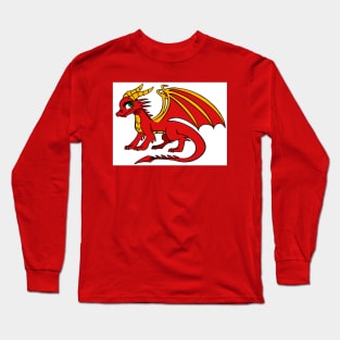 Red Fire Dragon - Yol Dovah Long Sleeve T-Shirt